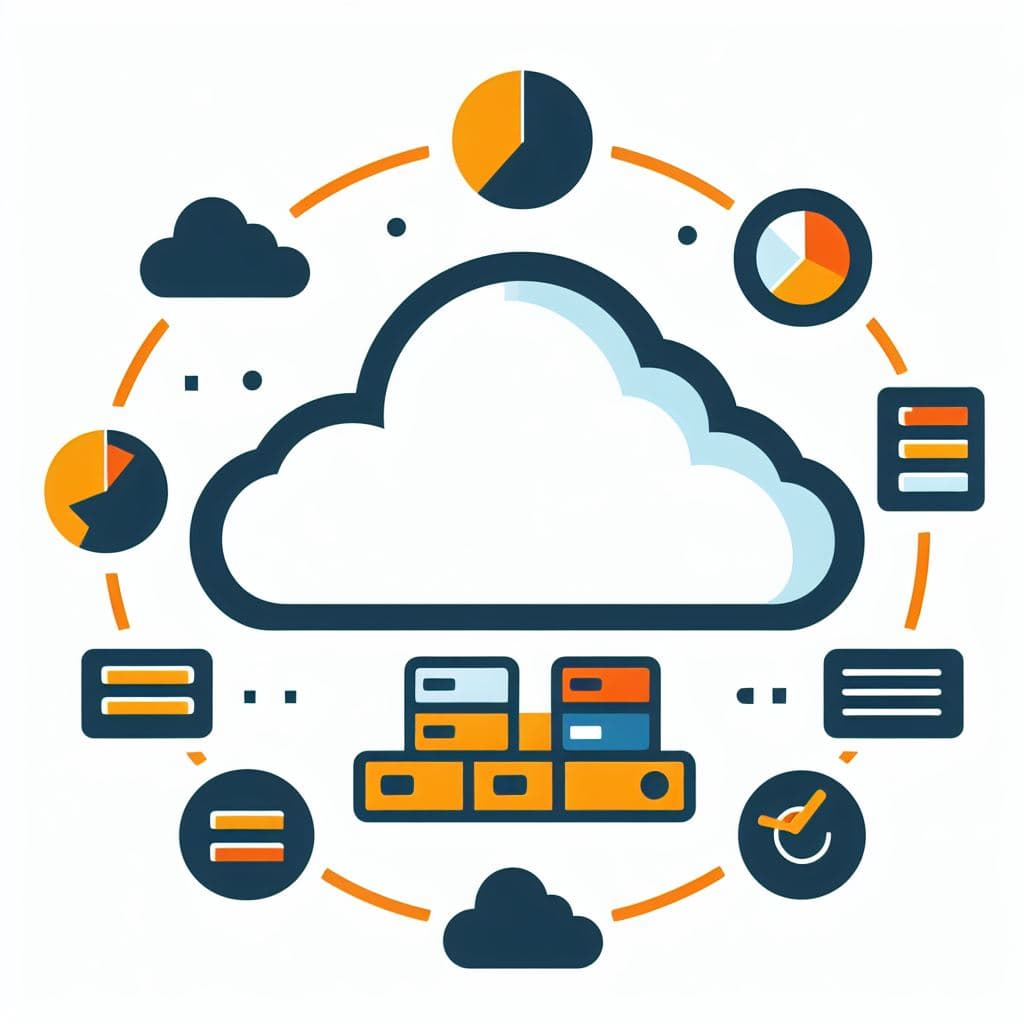 computer resources surrounding a cloud